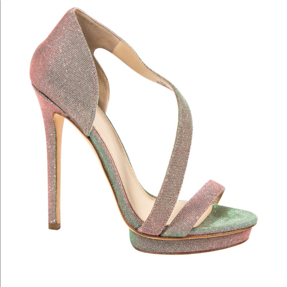 B Brian Atwood Consort Open Toe Platform Sandal